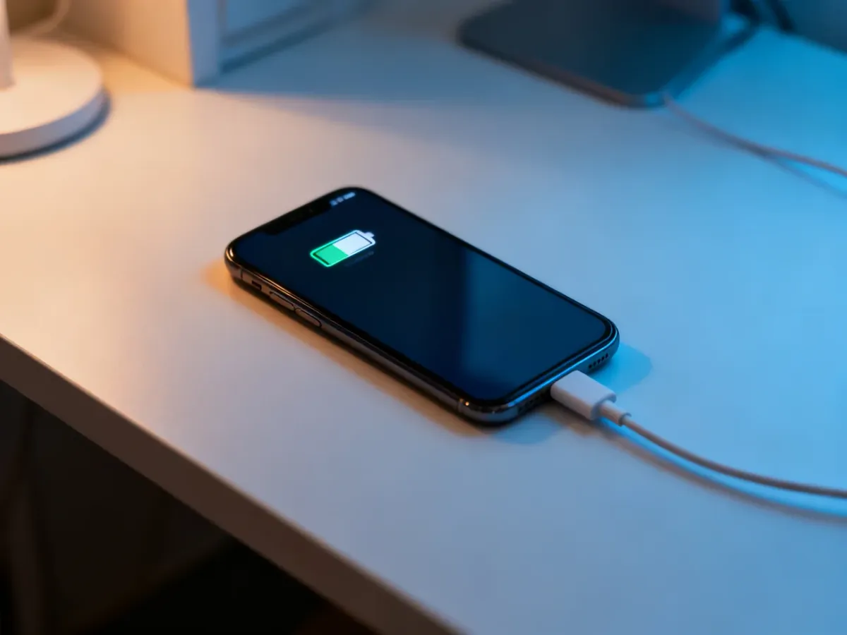 Smartfon bezpiecznie ładowany w umiarkowanej temperaturze