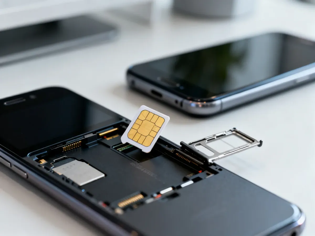 Karta SIM testowana w drugim telefonie