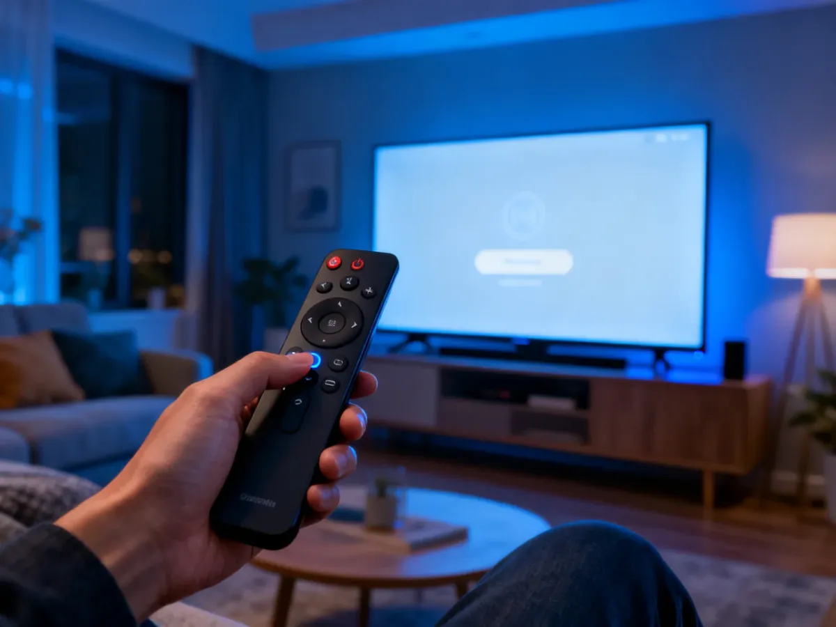 Ponowne parowanie pilota Bluetooth z telewizorem Smart TV