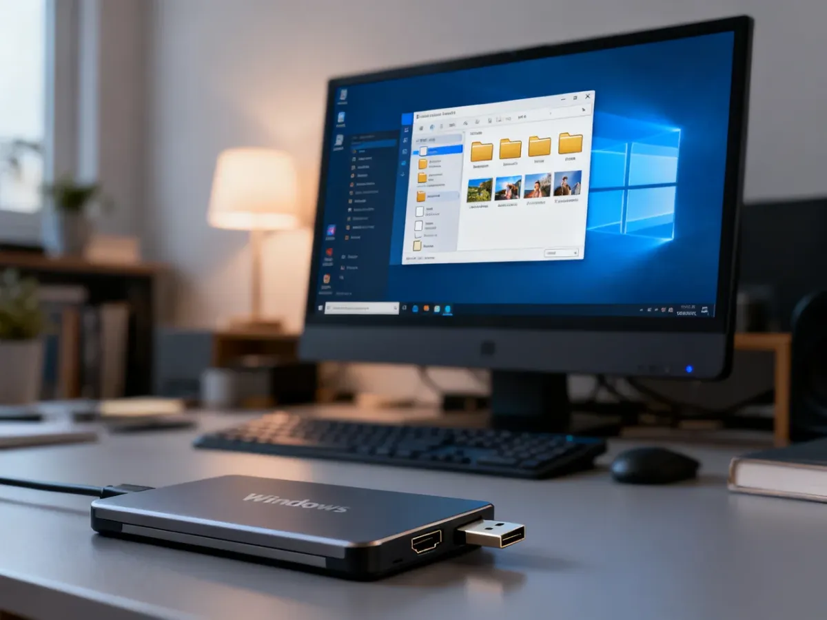 Kopiowanie plików z komputera na zewnętrzny nośnik USB